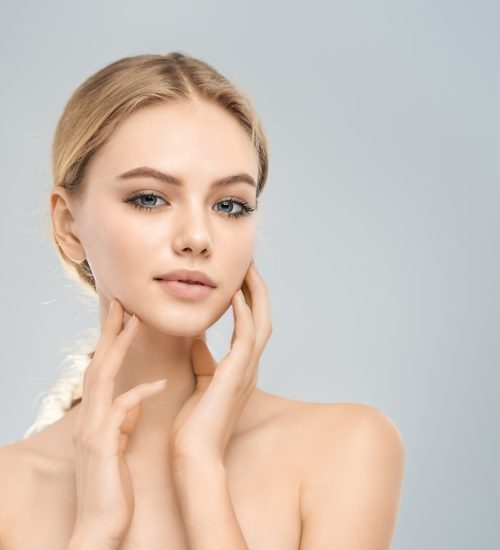 Portrait of young woman